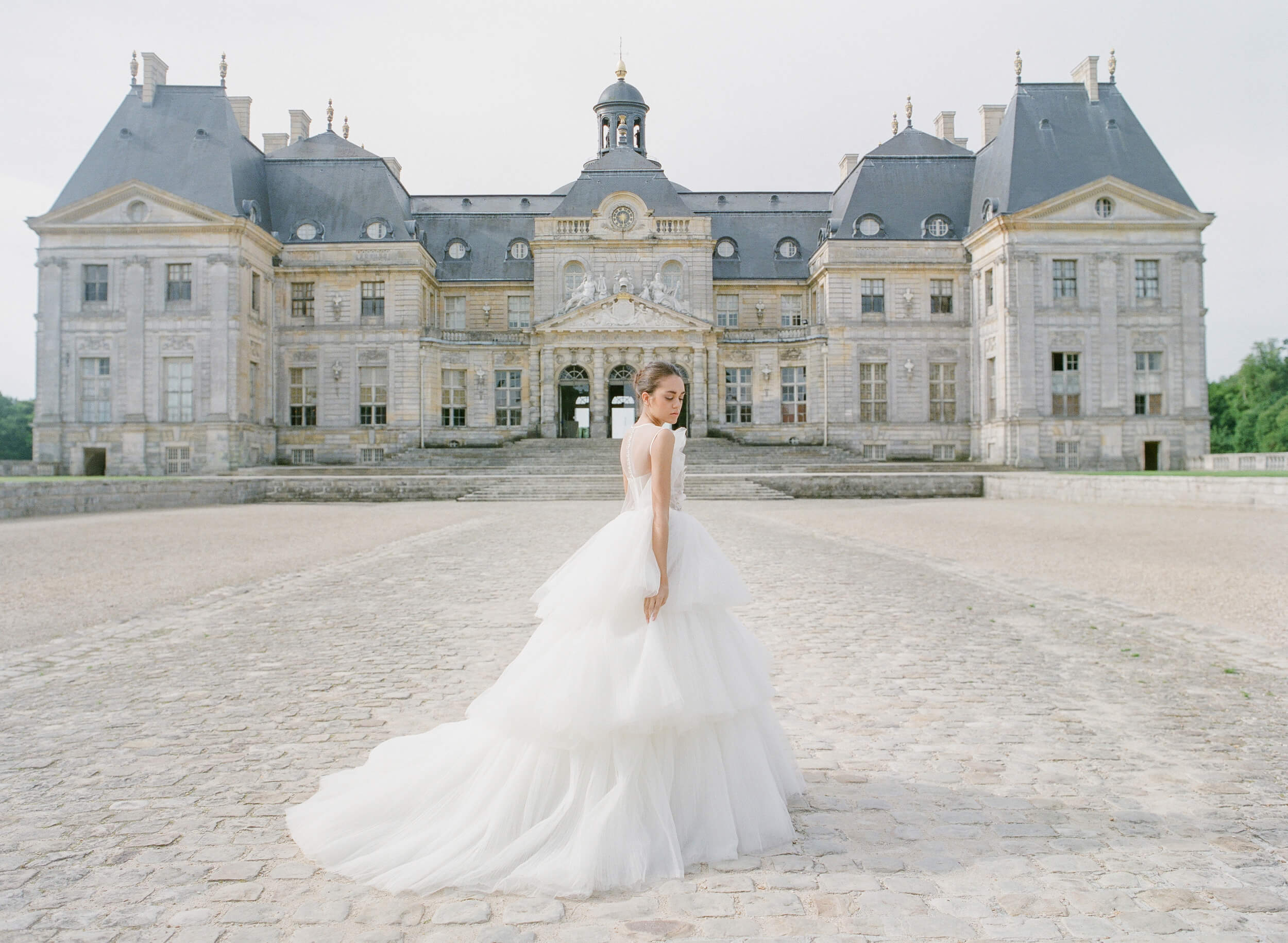 Powerful Bridal Couture at Château de Vaux-le-Vicomte - KT Merry