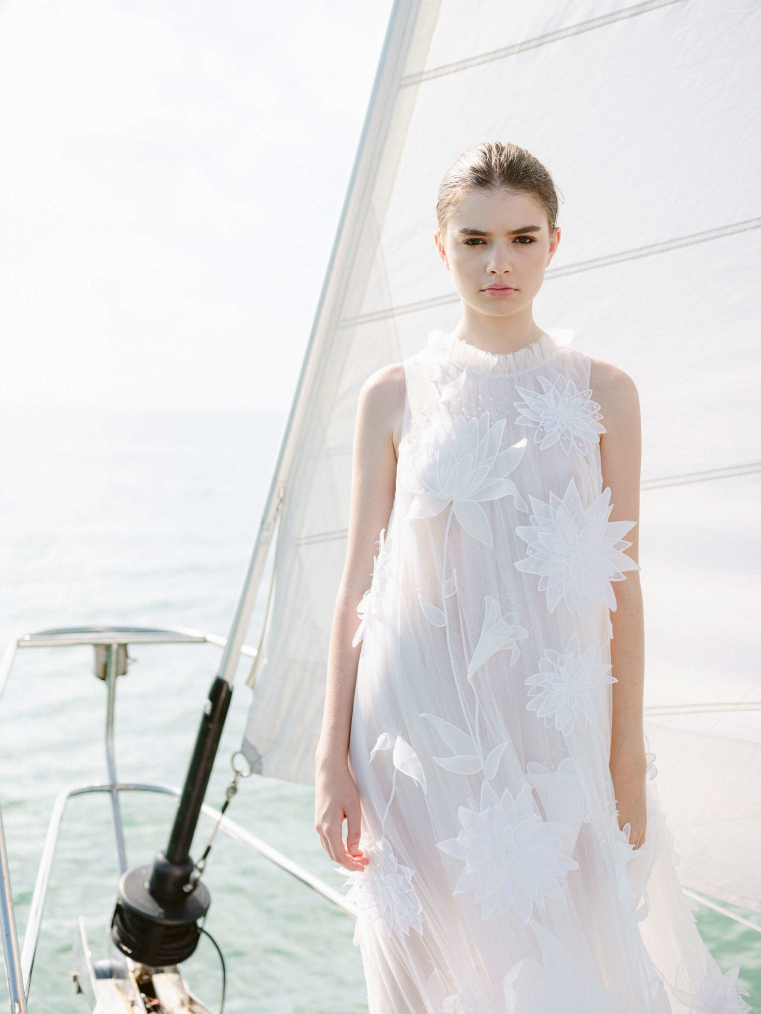 Designer Bridal Wear Sets Sail in Key Biscayne - KT Merry