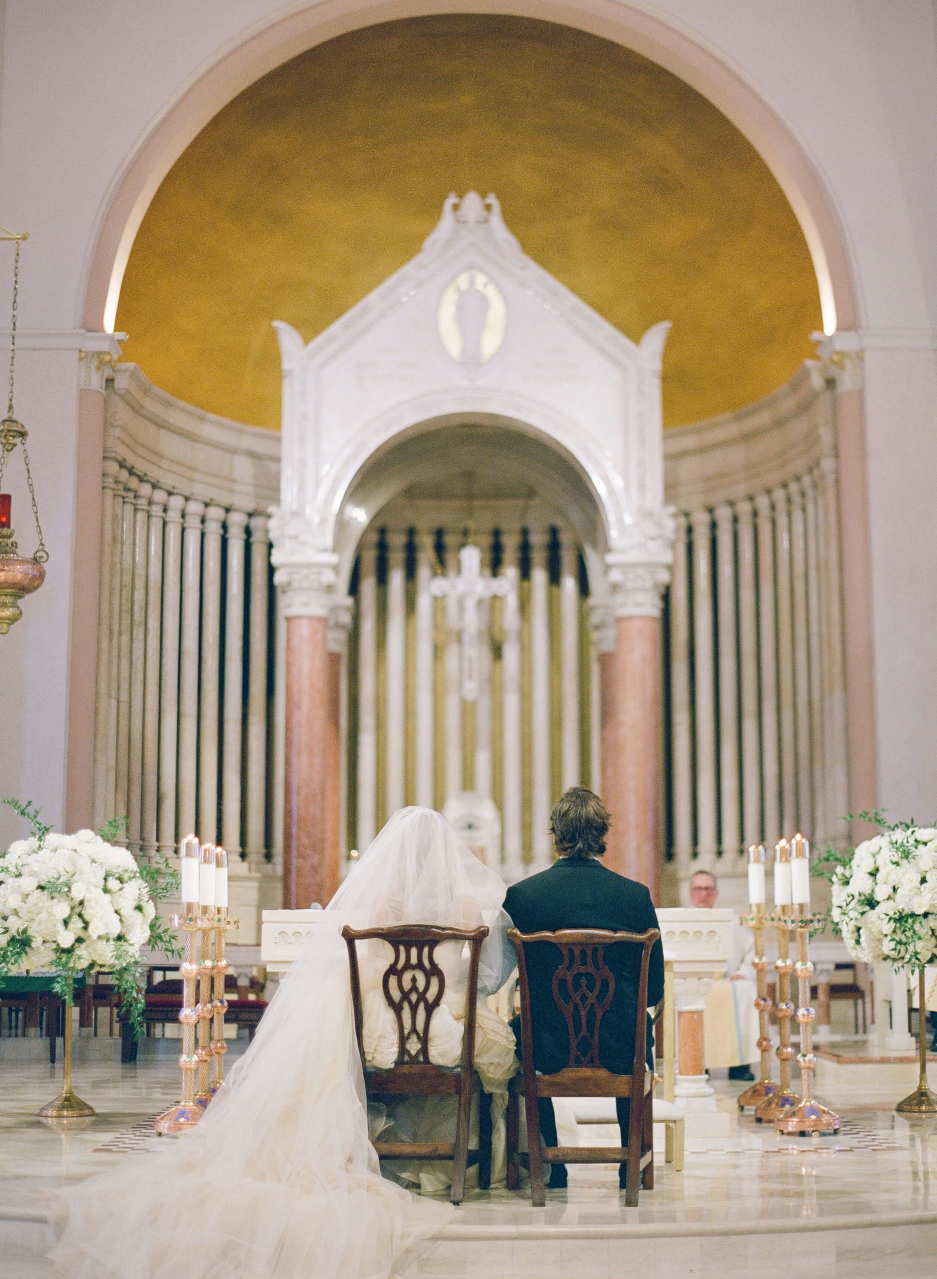 Eunice and Mikey married at St. Patricks Catholic Church in Miami, where she grew up going all her life.
