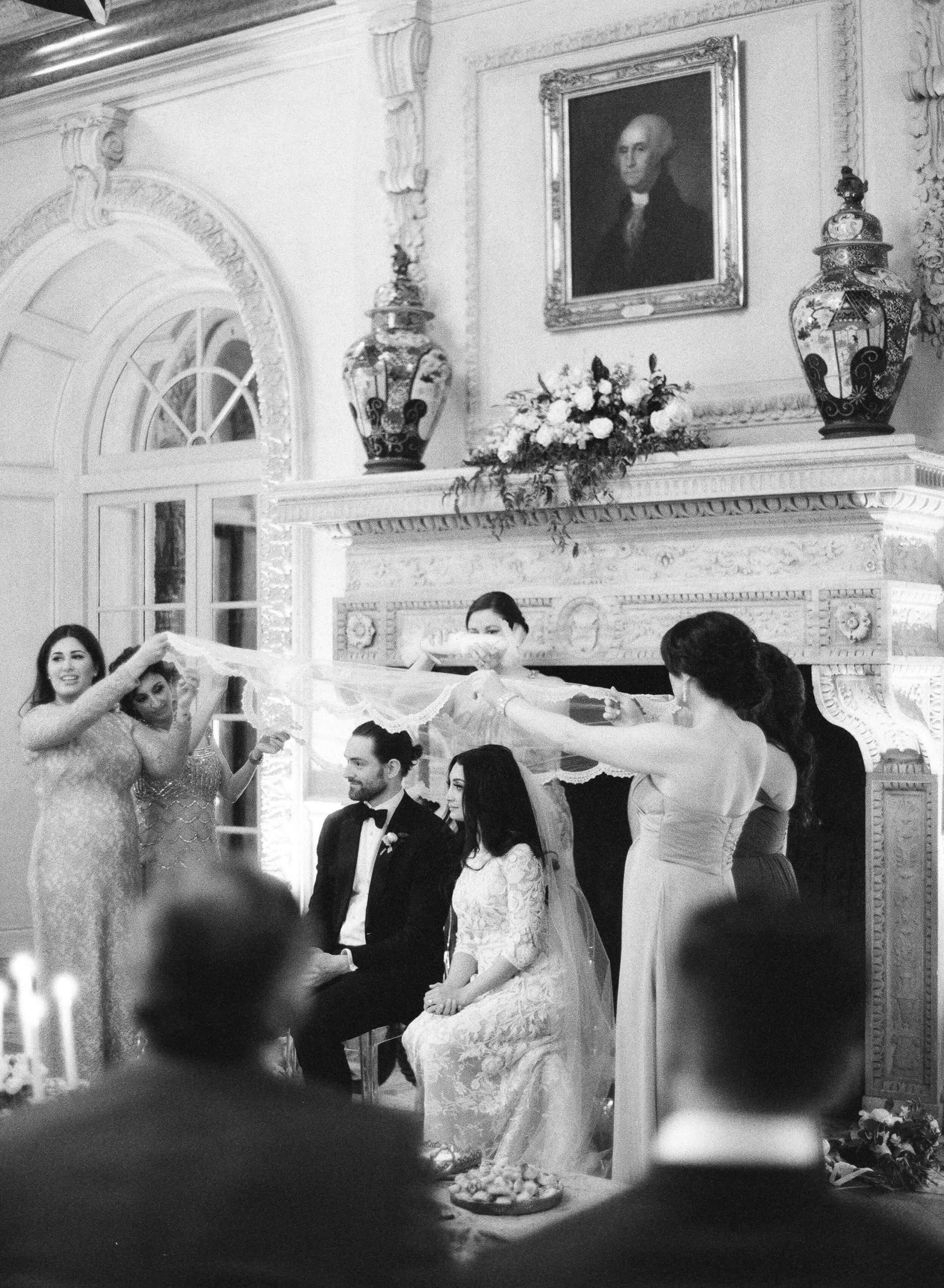 traditional Persian ceremony at wedding in Washington