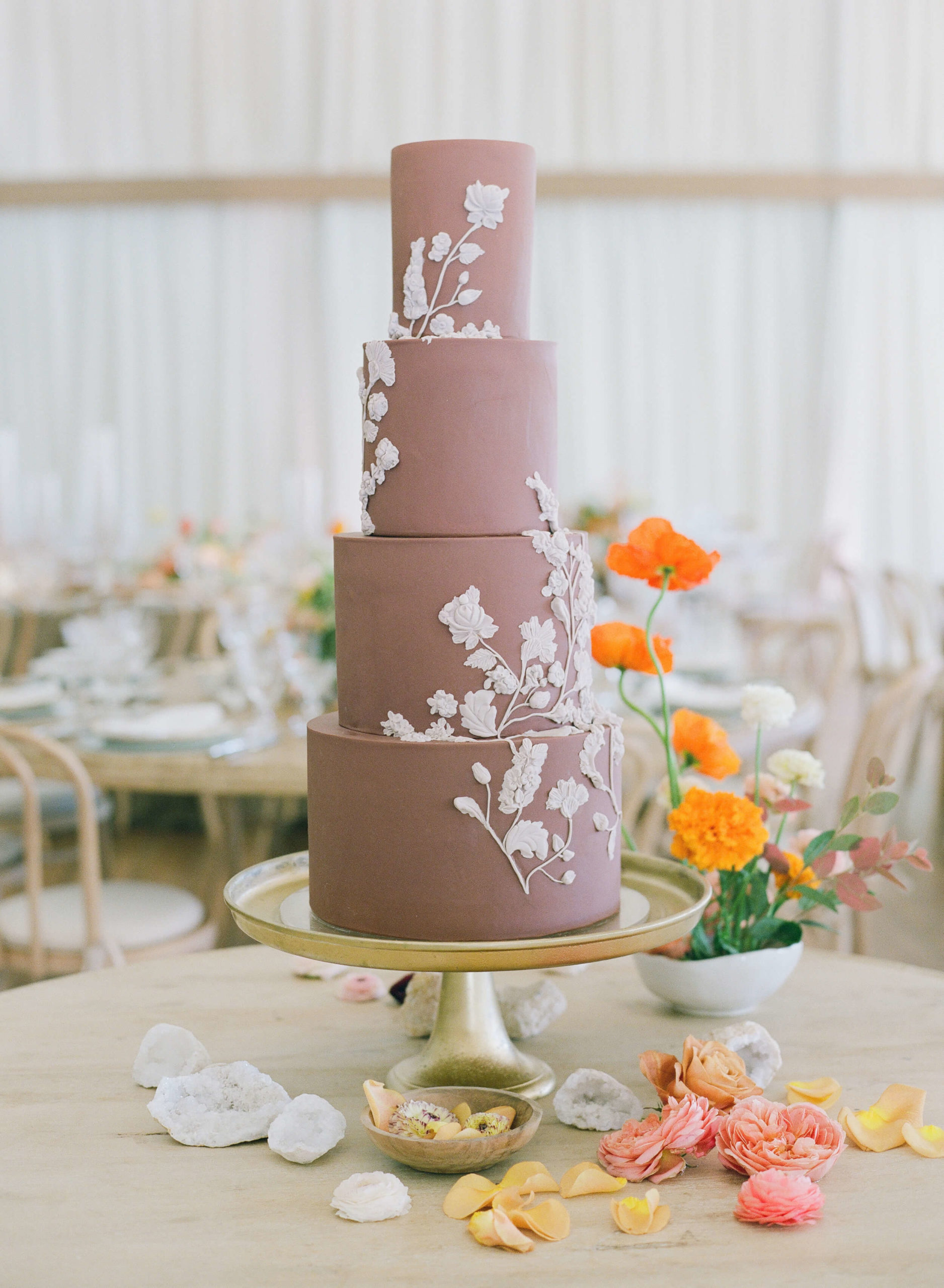 Fall wedding cake by Hey There, Cupcake