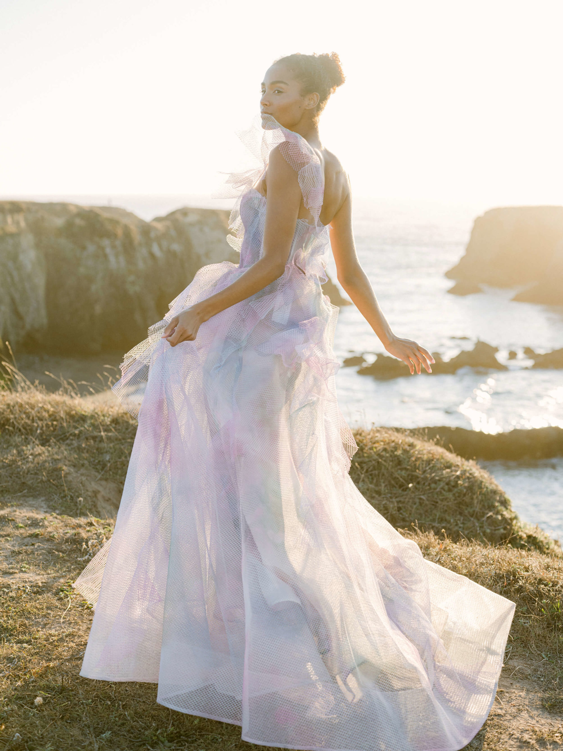 Marchesa Spring gown shot by KT Merry