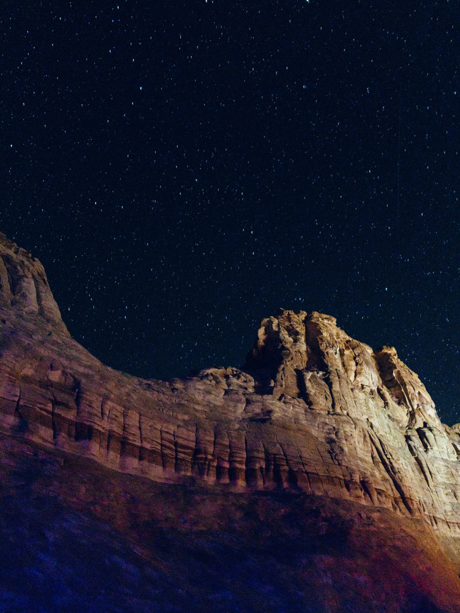 starry sky in Utah