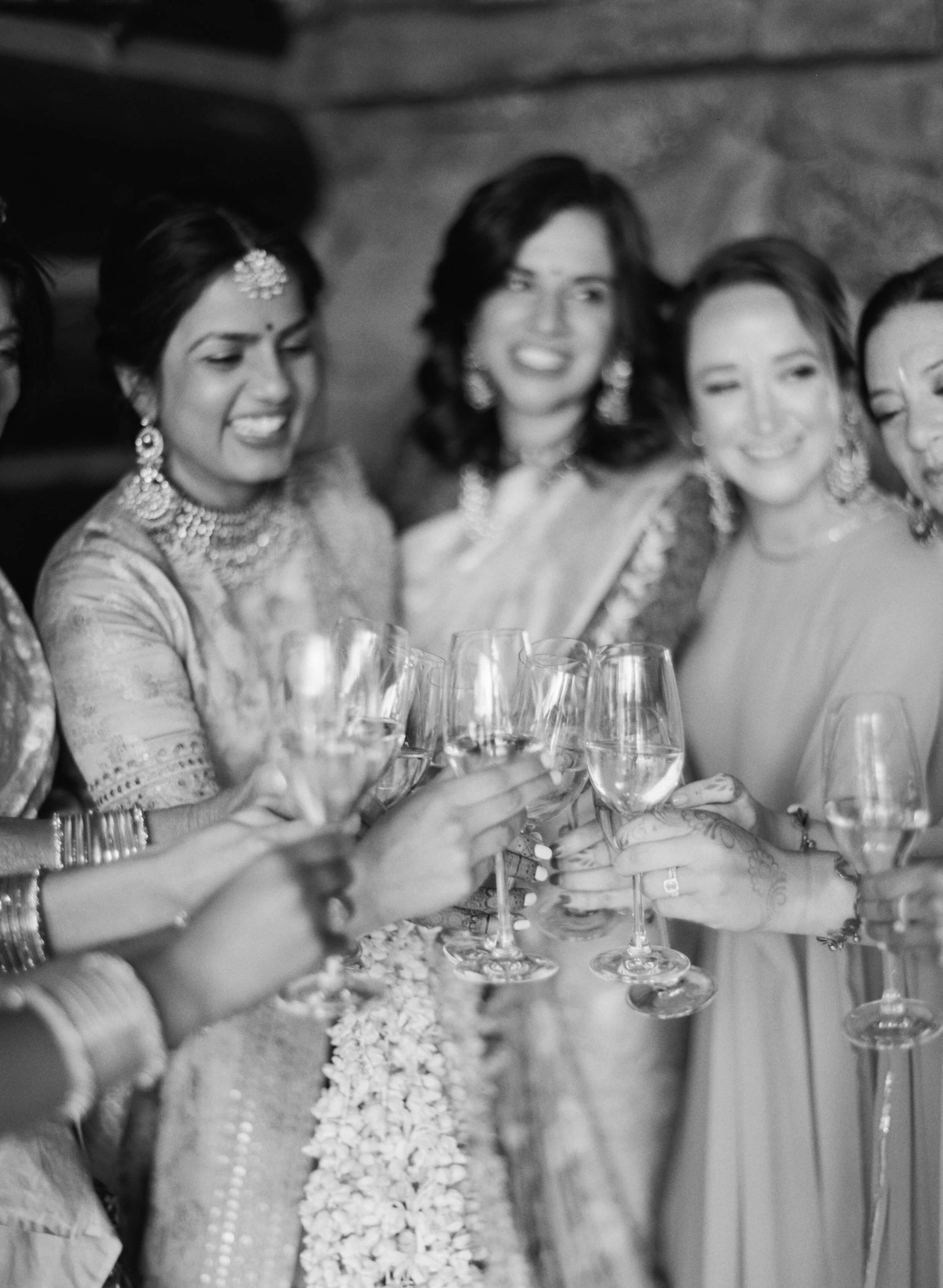 Sapna celebrating with girls before wedding