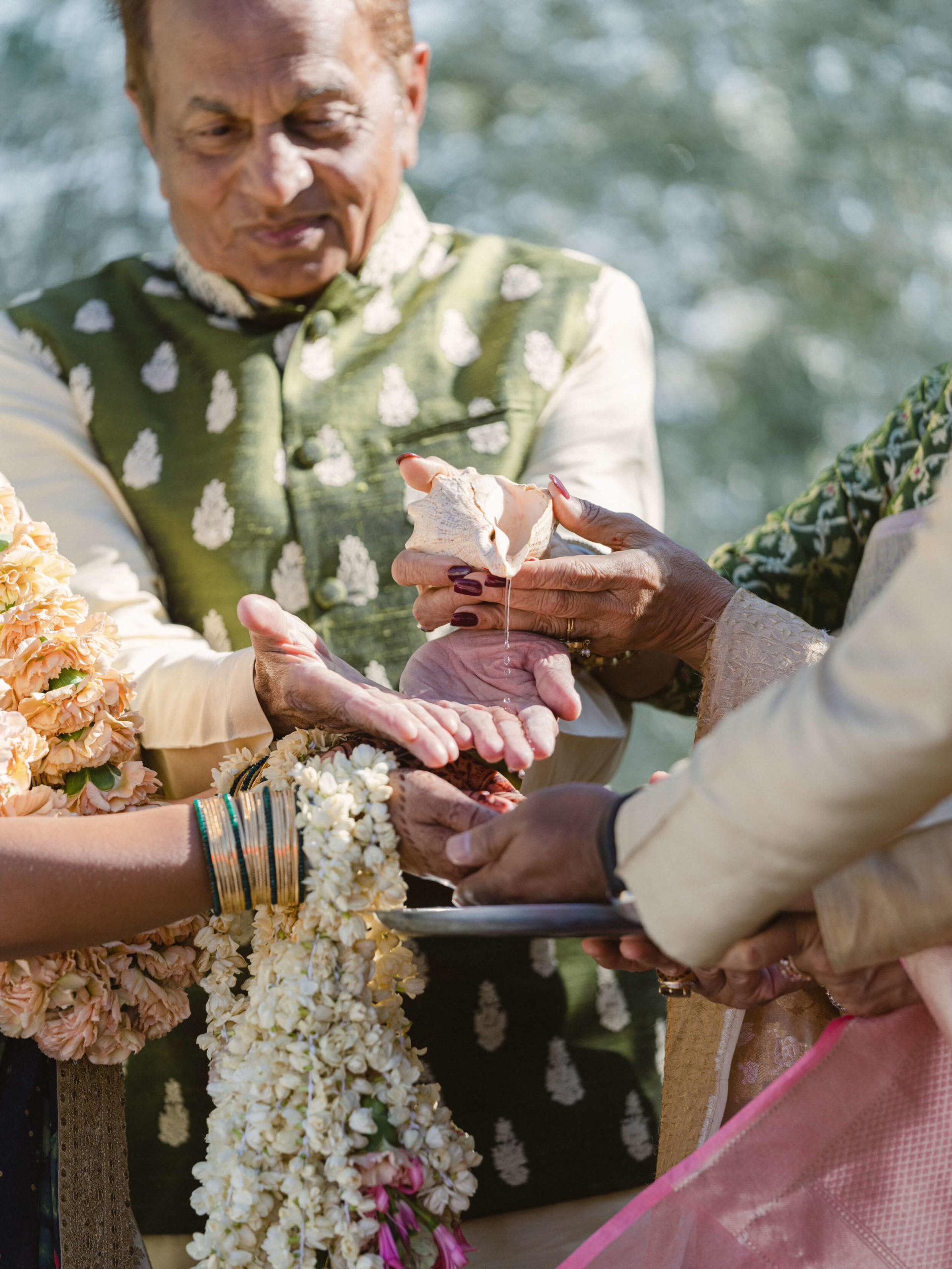 Sapna and Ari's Indian wedding ceremony