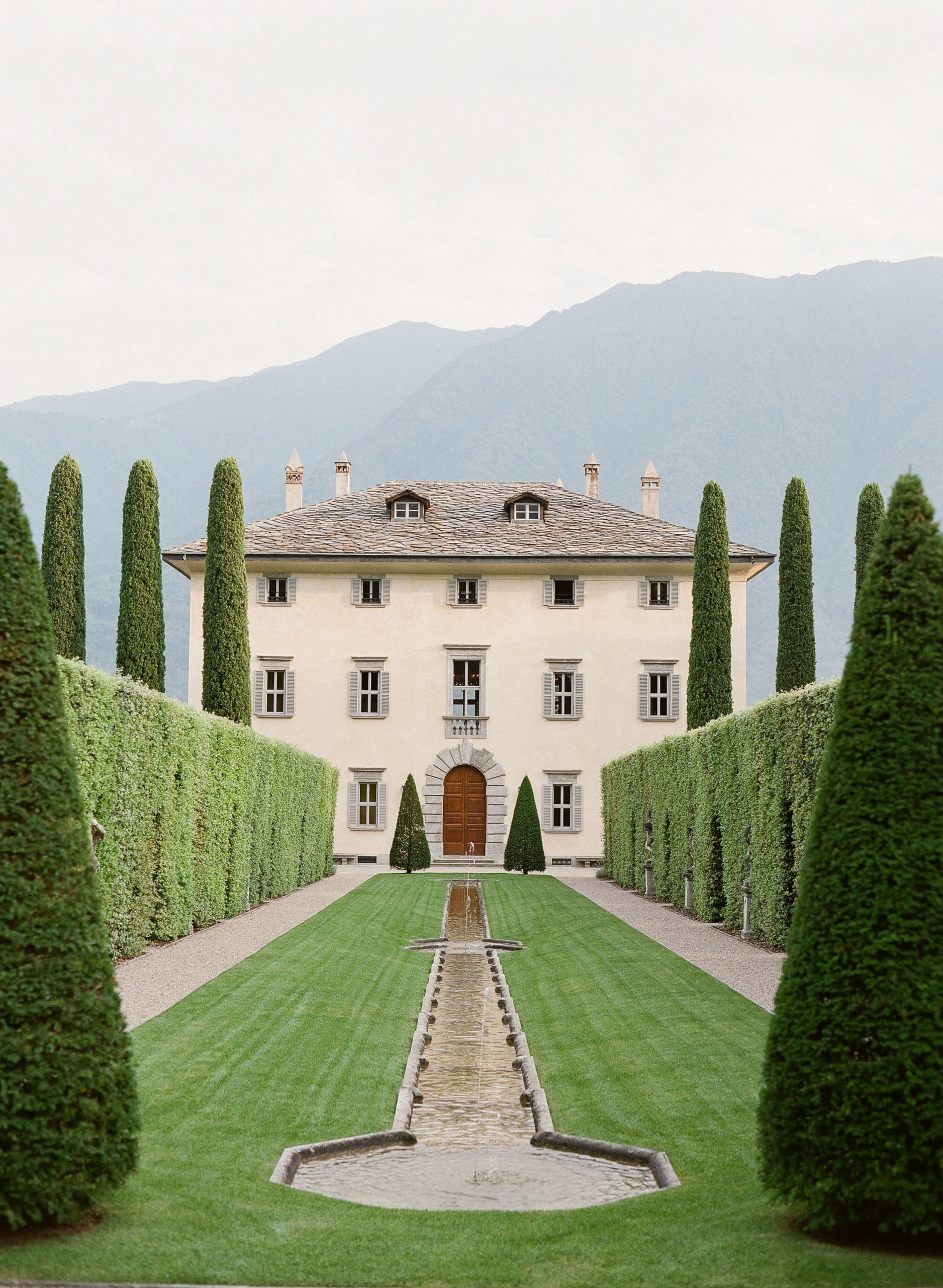 Villa Balbiano in Lombardy, Italy