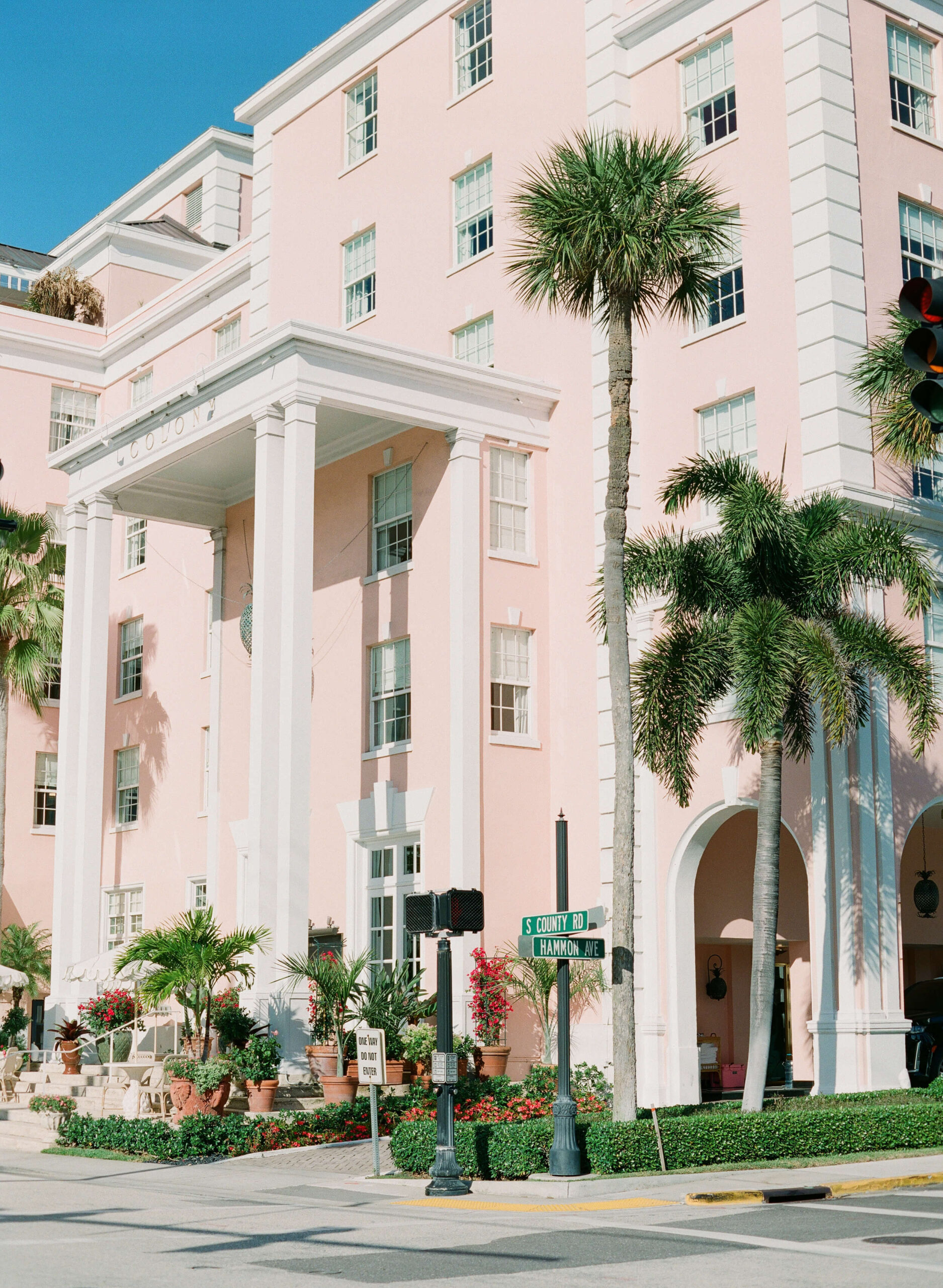 Tropical wedding venue in Palm Beach