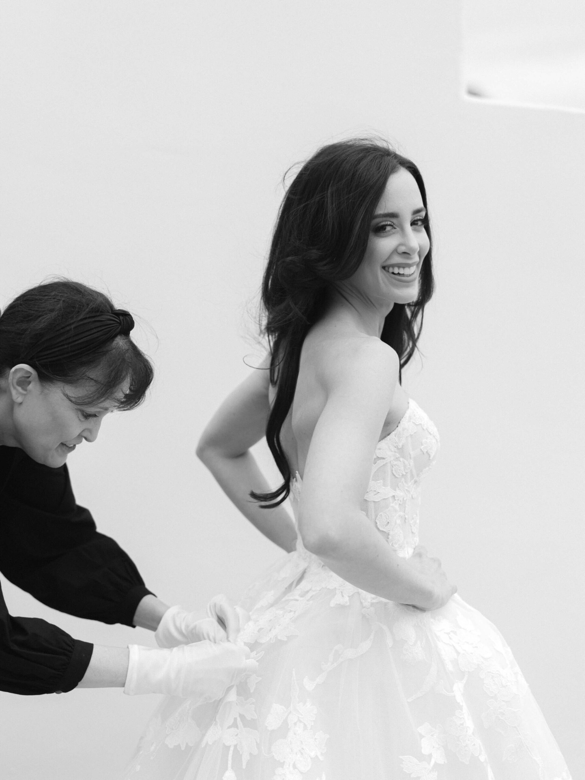 Amanda fitting gown