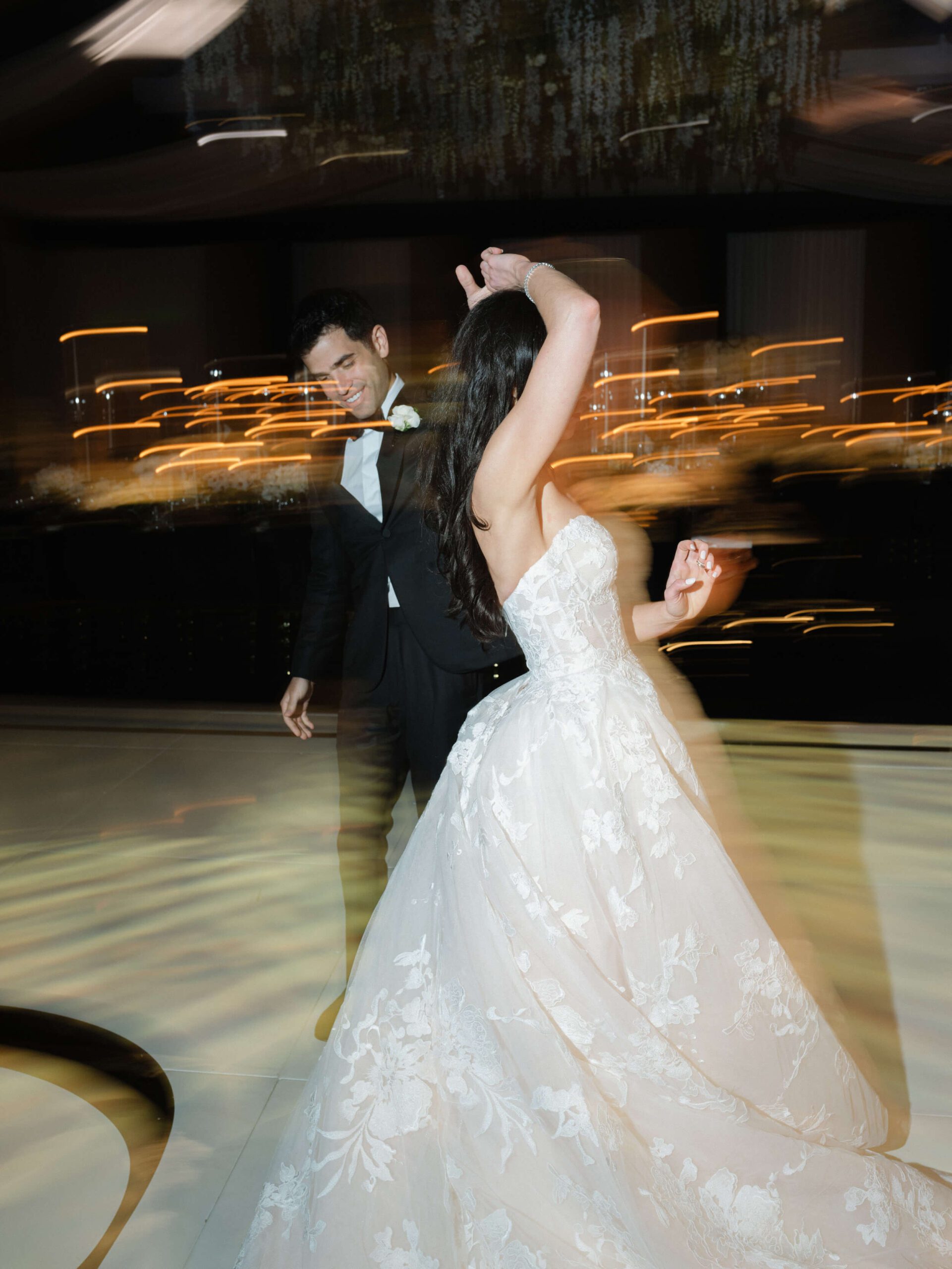 Amanda and David wedding reception